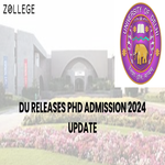 DU Releases PhD Admission 2024 Update